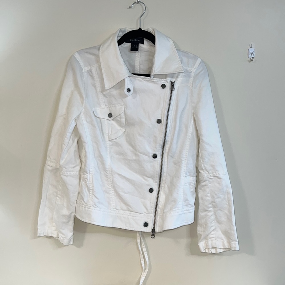Karen Kane White Jacket Size Medium